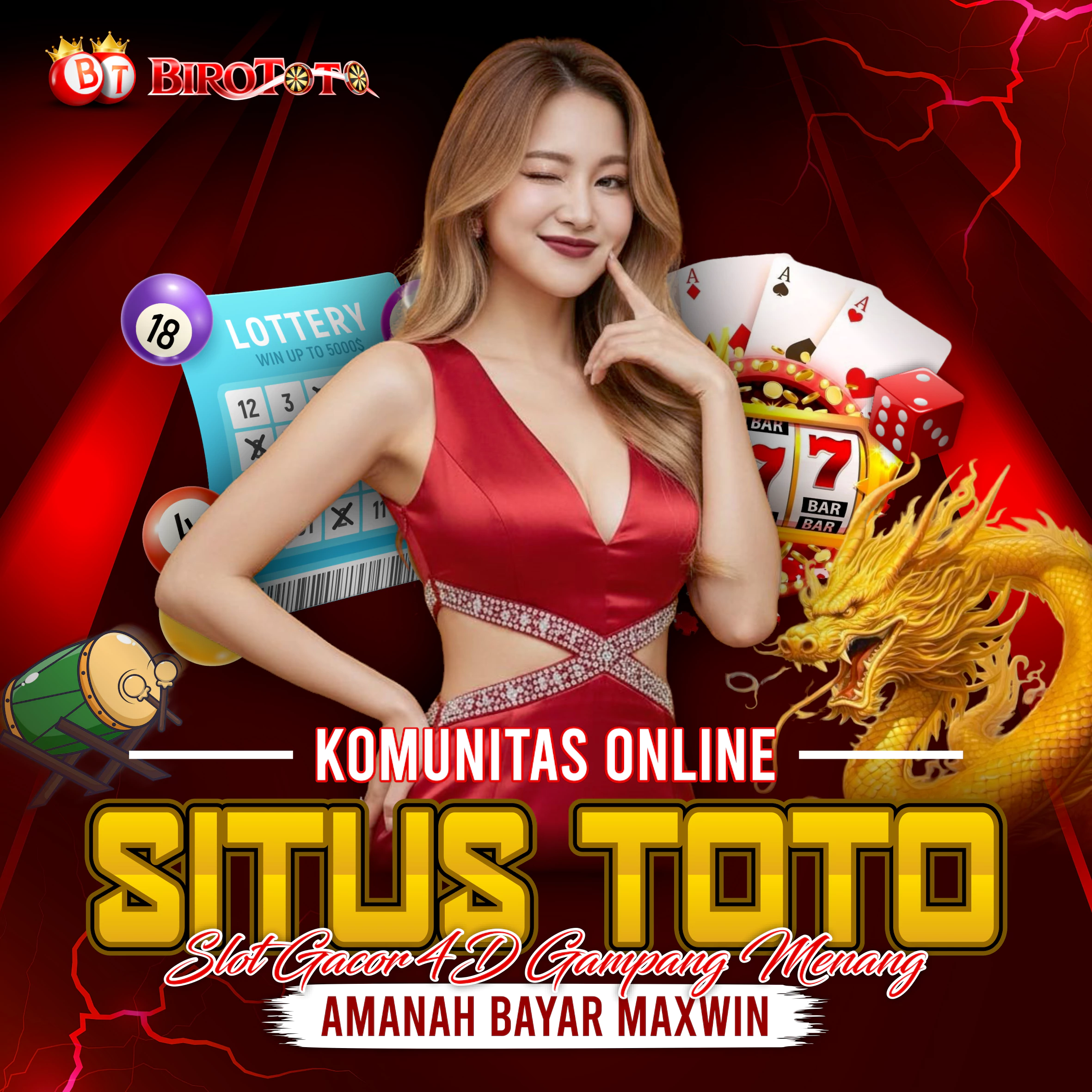 BIROTOTO>> Komunitas Online Situs Toto Slot Gacor 4D Gampang Menang Amanah Bayar Maxwin